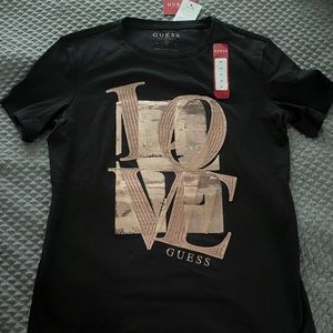 Size medium Guess women’s/ladies black shirt